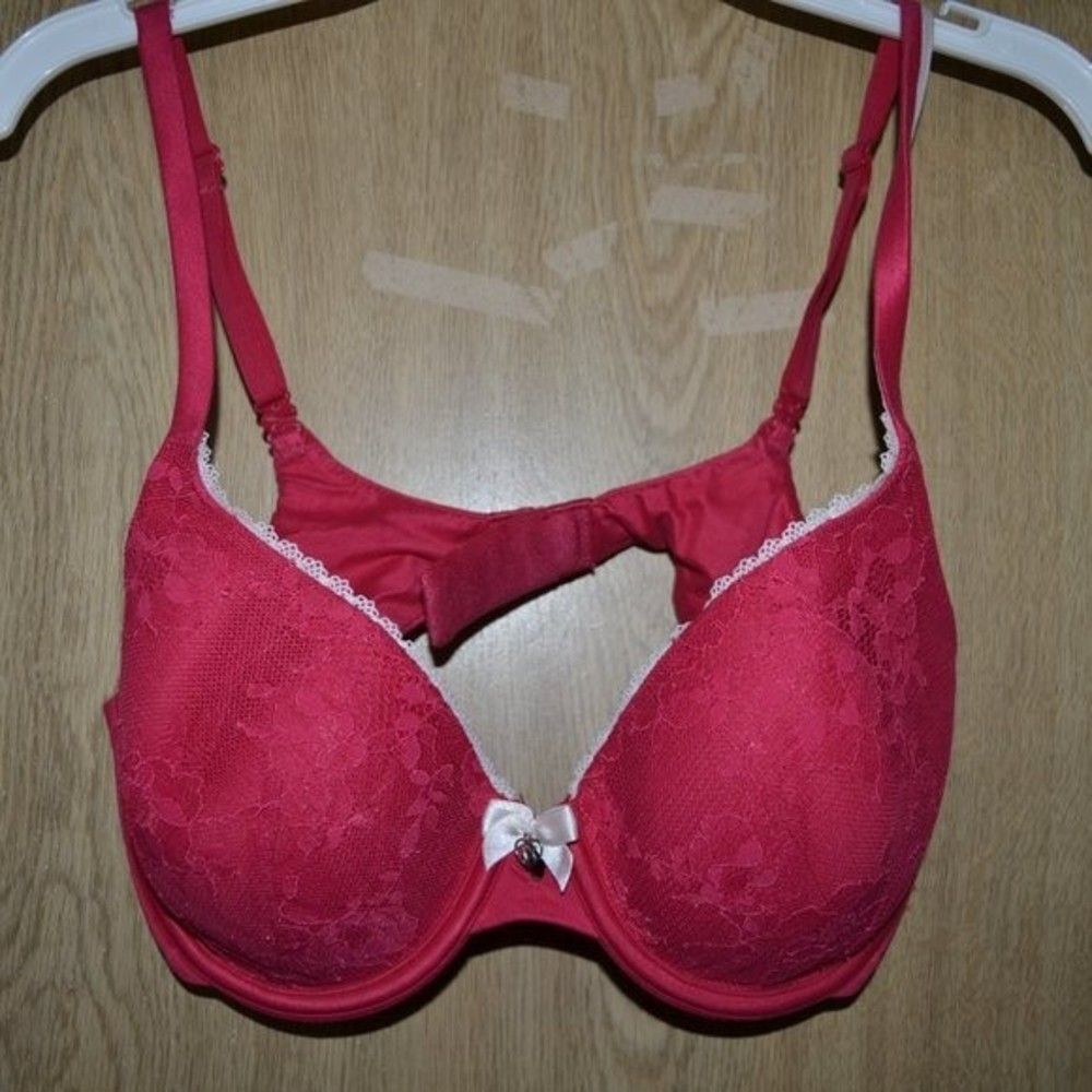 Body by Victoria's Secret Lined Perfect Coverage Hot Pink Charm Bra